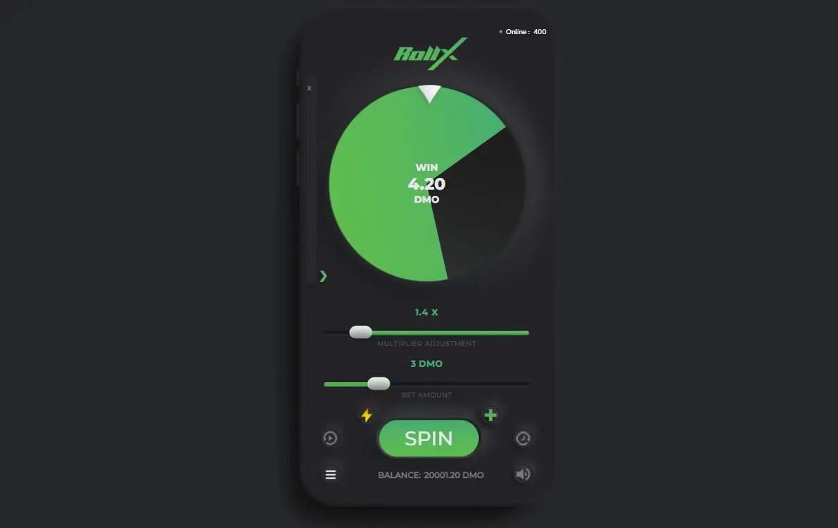 Roll X app